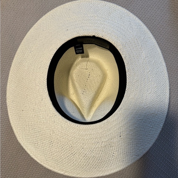 NEW Janessa Leone Zoe Packable Sun  Hat Bleach White Large - Picture 7 of 10